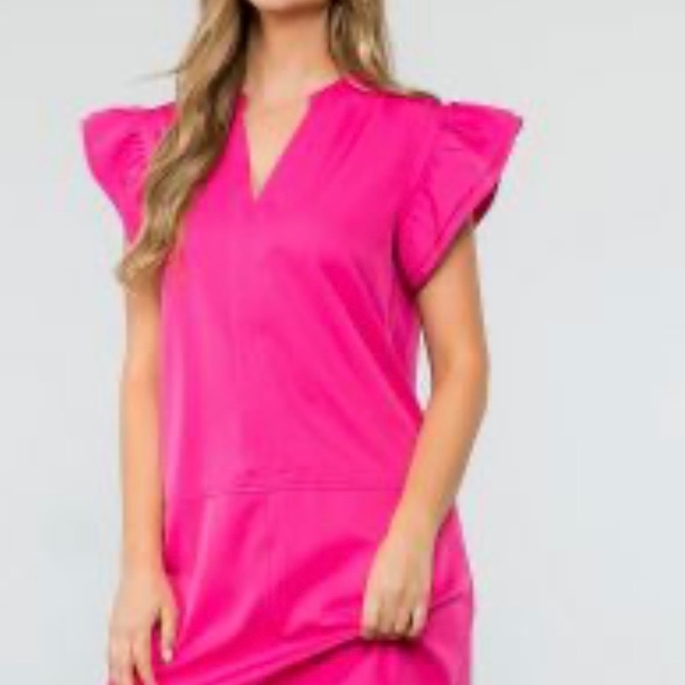 Pink dress by THML